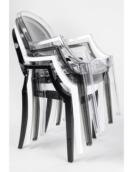 Krzesło LOUIS białe