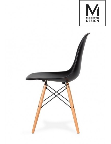 MODESTO krzesło DSW czarne