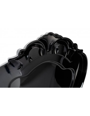 Krzesło KING ARM czarne