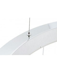Lampa wisząca RING 100 srebrna 2
