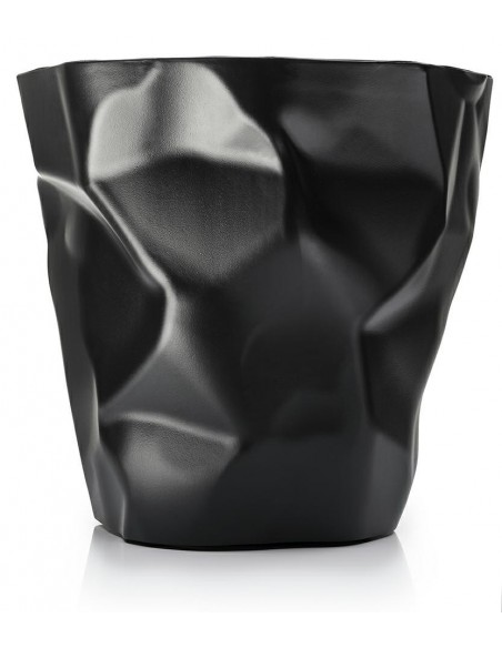 Kosz na śmieci PLAST czarny