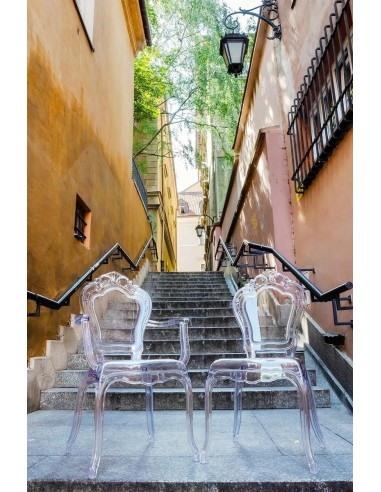 Krzesło KING transparentne