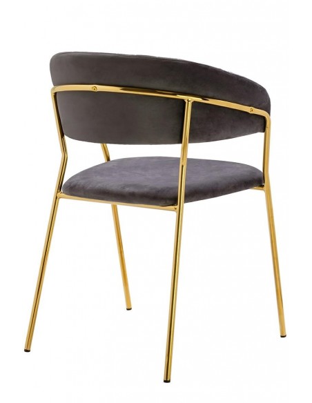 Krzesło MARGO ciemny szary