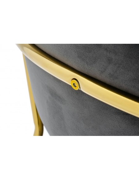 Krzesło MARGO ciemny szary