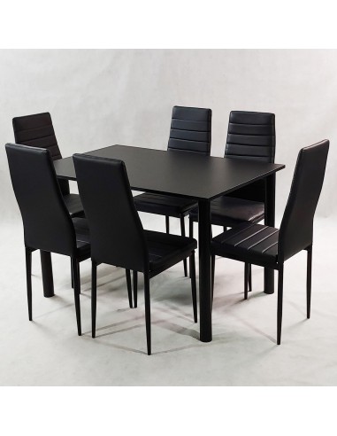 Zestaw stół Lugano 120 biały i 6 krzeseł Nicea...