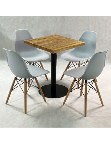Zestaw stół Bistro Wood i 4 krzesła Milano...