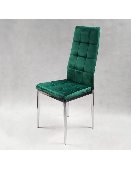 Krzesło MONAKO VELVET zielone