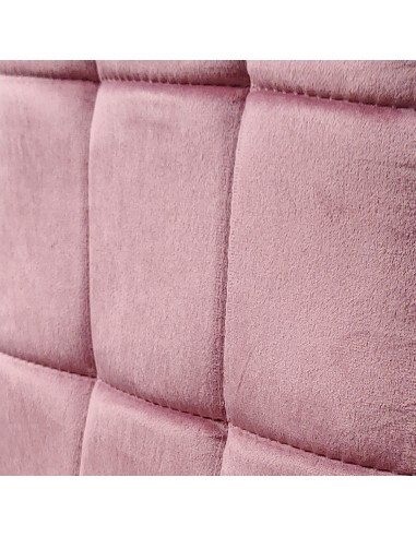 6 krzeseł MONAKO VELVET różowe