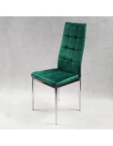 6 krzeseł MONAKO VELVET zielone