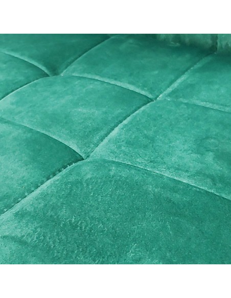 6 krzeseł MONAKO VELVET zielone