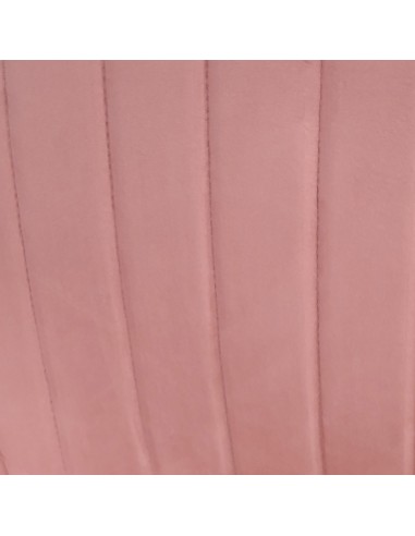 Fotel FLORYDA GOLD VELVET różowy - welur
