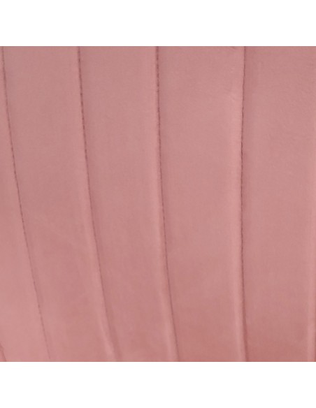 2 fotele FLORYDA GOLD VELVET różowe - welur