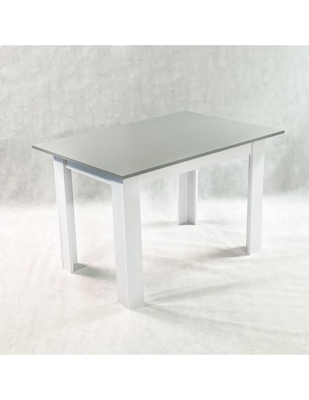 Zestaw stół Modern 120 GW i 4 krzesła Milano czarne