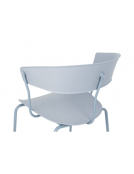 Krzesło JETT jasnoszare