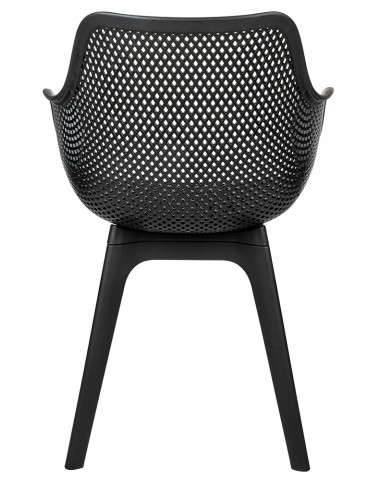 Krzesło LANDI czarne - polipropylen