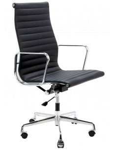 Fotel biurowy AERON PRESTIGE PLUS chrom - skóra naturalna, aluminium 2