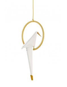 Lampa wisząca LORO 1 CIRCLE złota - LED 2