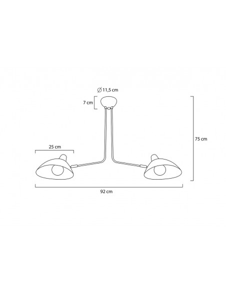 Lampa wisząca RAVEN 2