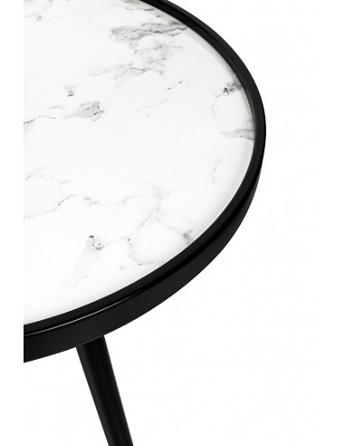 Stolik PADRINO 60 - MDF, drewno, metal