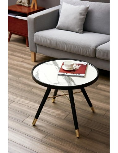 Stolik PADRINO 60 - MDF, drewno, metal