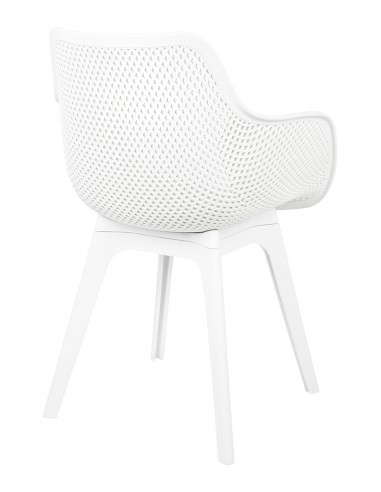 Krzesło LANDI białe - polipropylen