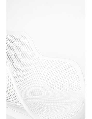 Krzesło LANDI białe - polipropylen