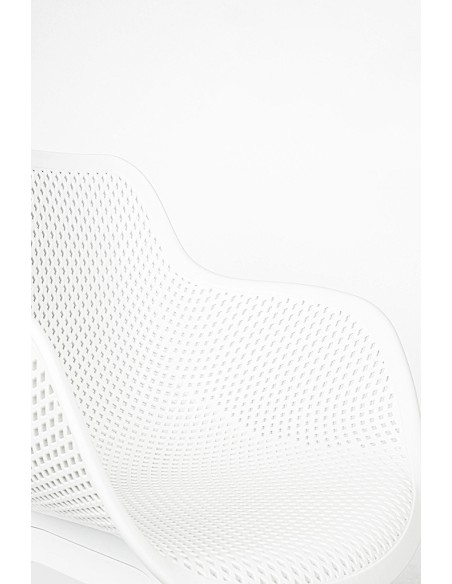 Krzesło LANDI białe - polipropylen