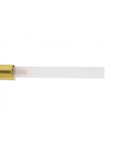 Lampa wisząca CANDELABR 6 złota - aluminium, szkło