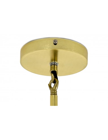 Lampa wisząca CANDELABR 6 złota - aluminium, szkło