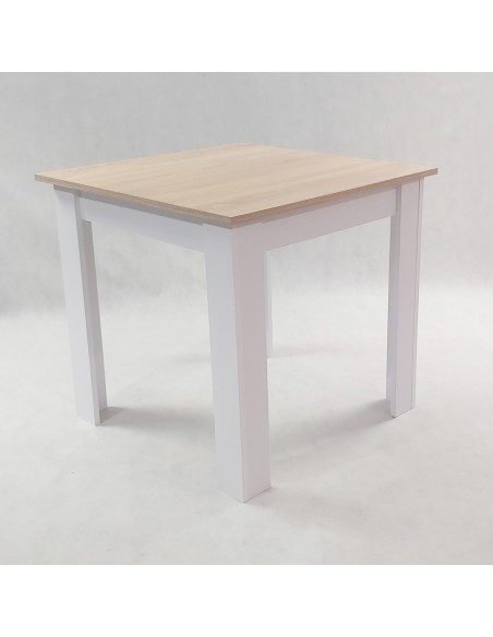 Zestaw stół Modern 80 SW i 2 krzesła Milano szare