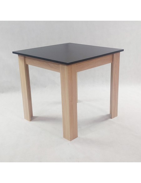 Zestaw stół Modern 80 BS i 2 krzesła Milano białe