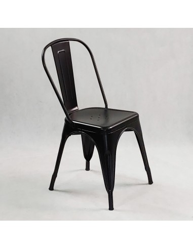 Zestaw stół Modern 80 BS i 2 krzesła Paris czarne