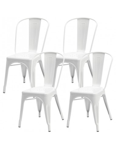 Zestaw stół Modern 80 biały i 4 krzesła Paris...