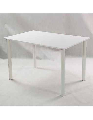 Zestaw stół Lugano 120 biały i 4 krzesła Milano...