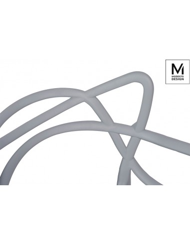 MODESTO krzesło HILO szare - polipropylen