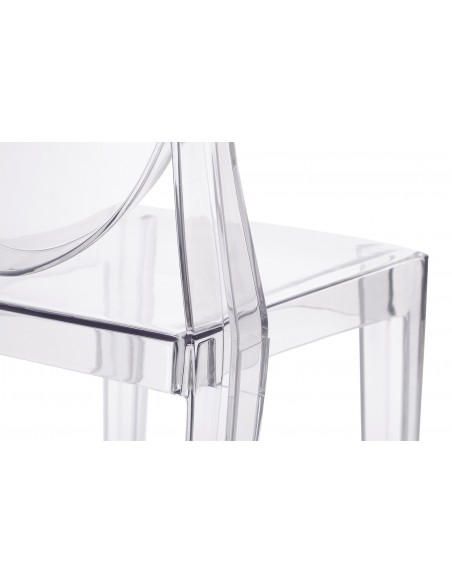 Krzesło VICTORIA transparentne - poliwęglan
