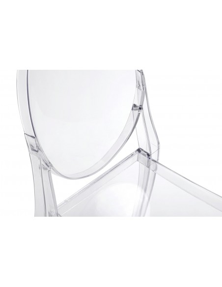 Krzesło VICTORIA transparentne - poliwęglan