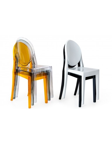 Krzesło VICTORIA transparentne - poliwęglan