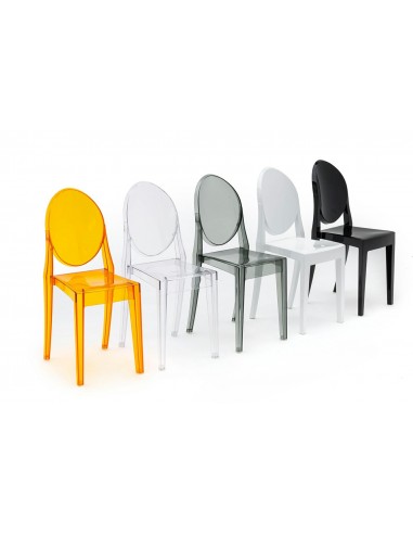 Krzesło VICTORIA transparentne - poliwęglan