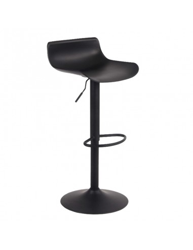 Krzesło barowe SNAP BAR regulowane czarne