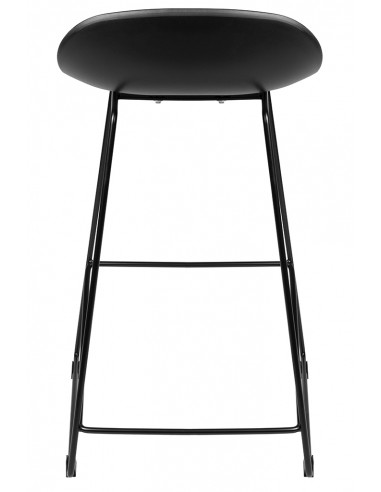 Krzesło barowe ROLF czarne 76