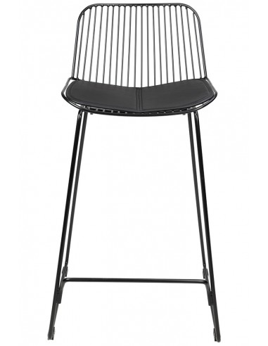 Krzesło barowe MILES czarne 76