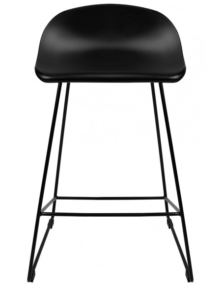 Hoker ROLF czarny 66 cm - polipropylen, metal