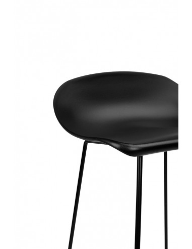 Hoker ROLF czarny 66 cm - polipropylen, metal