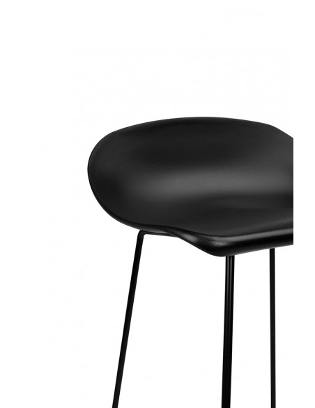 Hoker ROLF czarny 66 cm - polipropylen, metal