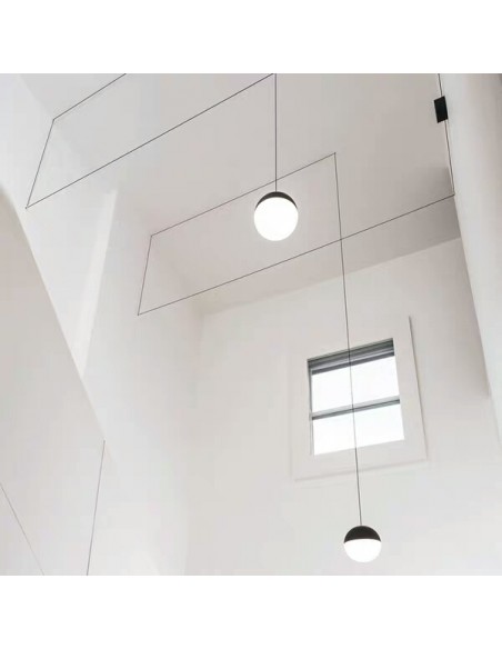 MOOSEE lampa ścienna BOWL DUO czarna