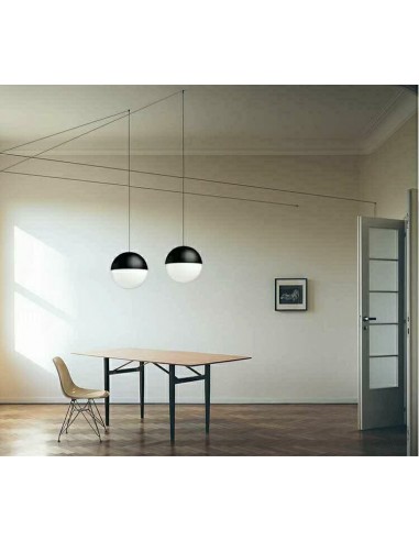 MOOSEE lampa ścienna BOWL DUO czarna