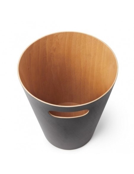 UMBRA kosz na śmieci WOODROW - charcoal