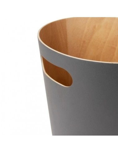 UMBRA kosz na śmieci WOODROW - charcoal