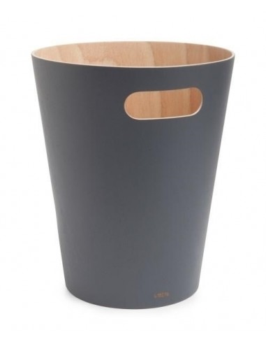 UMBRA kosz na śmieci WOODROW - charcoal